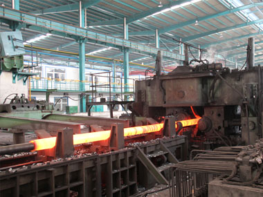 渭南无缝钢管厂家生产线